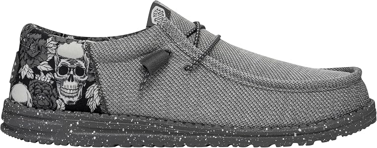 Amazon.com: Hey Dude Wally Funk Rose Grey Talla 5 | Zapatos para